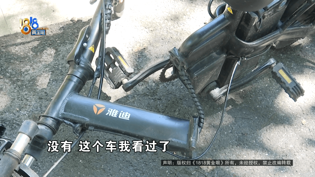 骑大牌电动车断成两截，结果还被厂商举报了？当事人：就跟老母猪上树一样