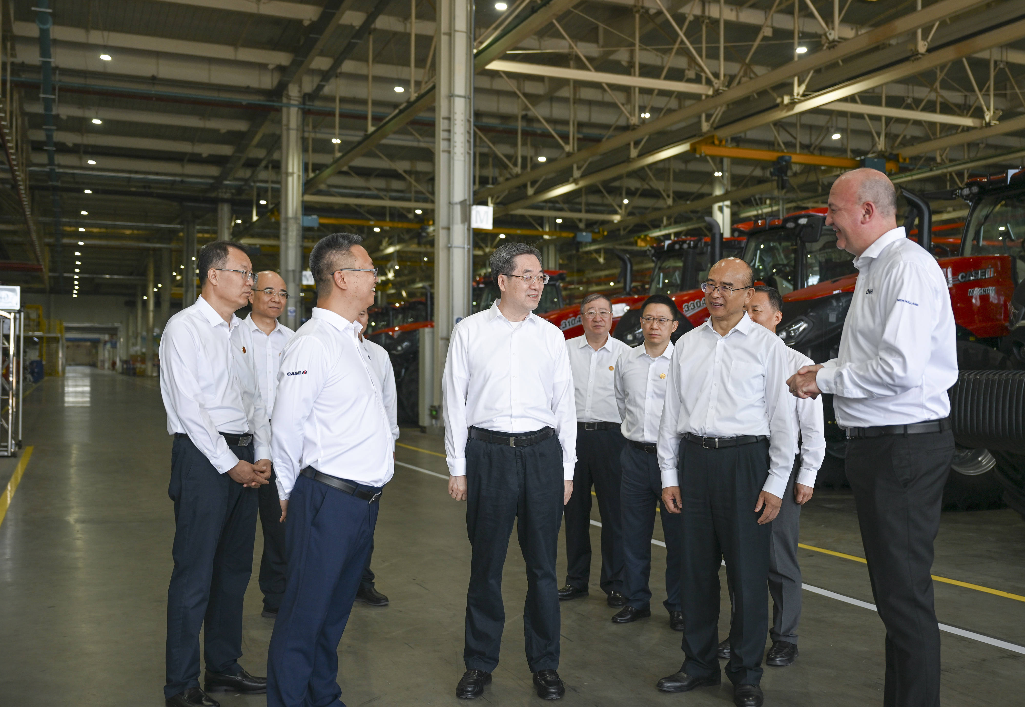 丁薛祥在黑龙江和吉林调研