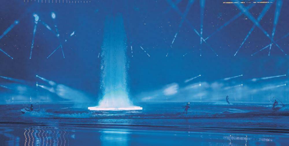 水火交融 成都世运会主火炬点燃