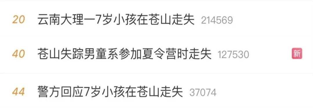 紧急寻人！男童参加夏令营山上走失！最新进展→