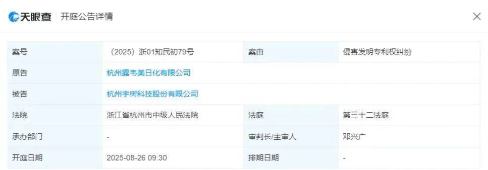 宇树科技，被起诉！今日开庭